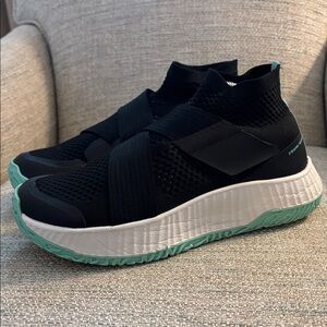 Frank Works The One Tennis Shoes Sneakers in Black White Mint Women’s size 10